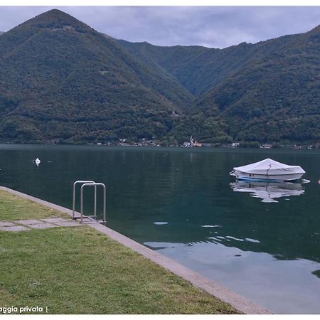 Lfsuite Luganolake Terrazza Spiaggia Privata Parking Wi-Fi Netflix 波尔莱扎 外观 照片