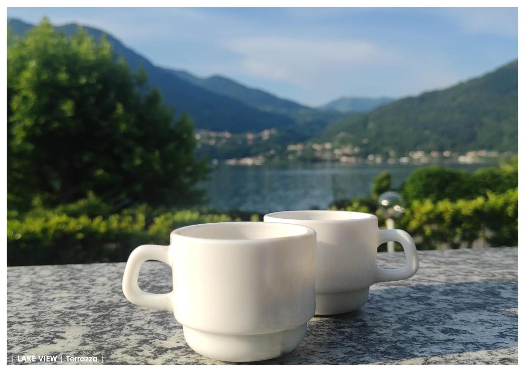 Lfsuite Luganolake Terrazza Spiaggia Privata Parking Wi-Fi Netflix 波尔莱扎 外观 照片