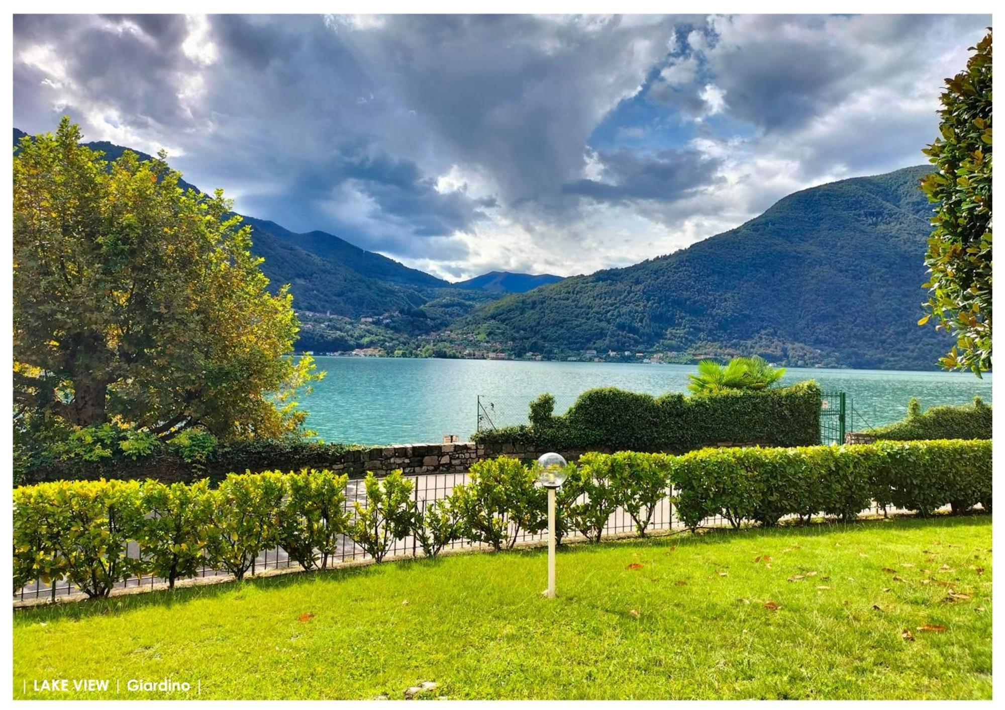 Lfsuite Luganolake Terrazza Spiaggia Privata Parking Wi-Fi Netflix 波尔莱扎 外观 照片