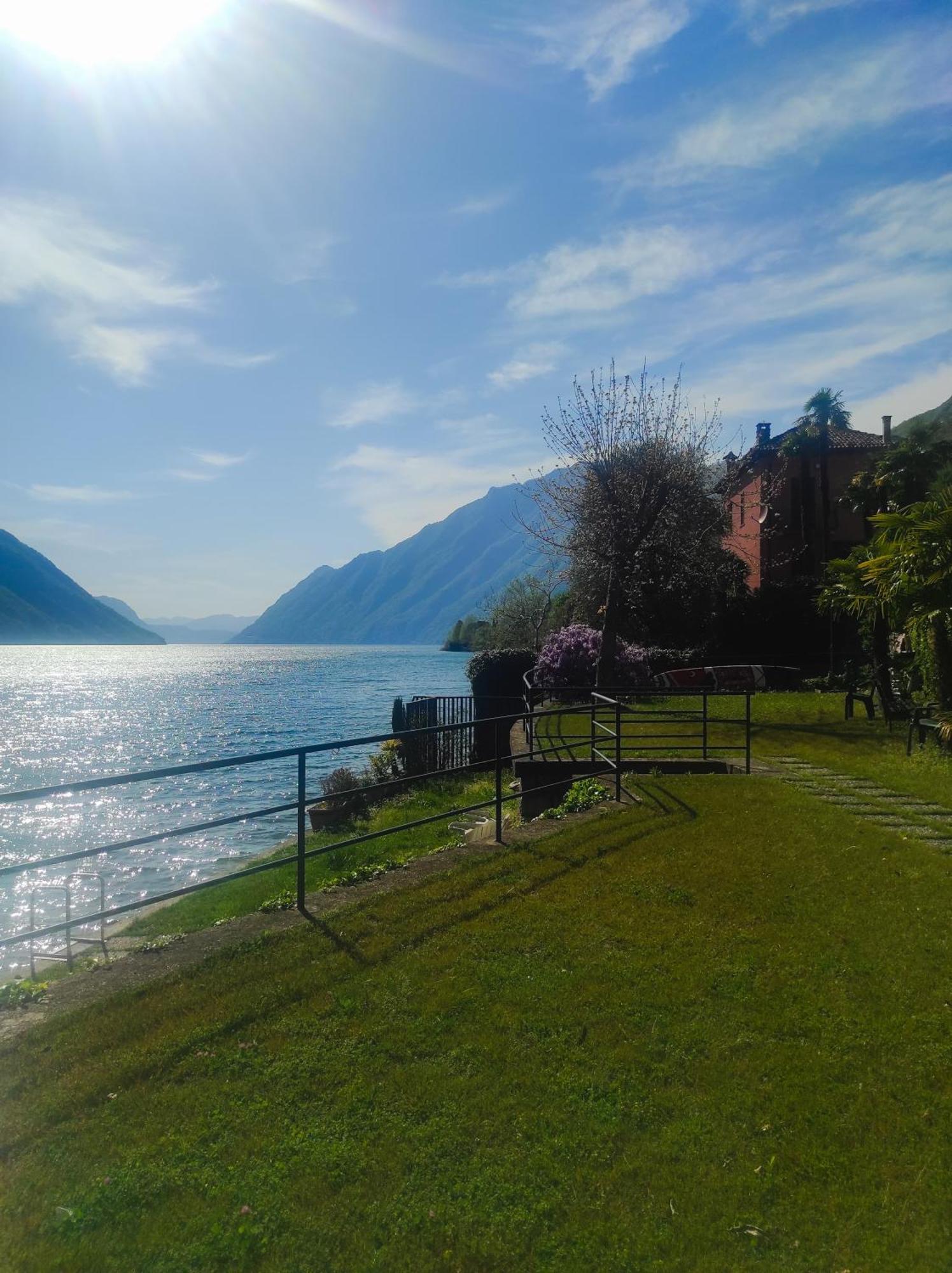 Lfsuite Luganolake Terrazza Spiaggia Privata Parking Wi-Fi Netflix 波尔莱扎 外观 照片