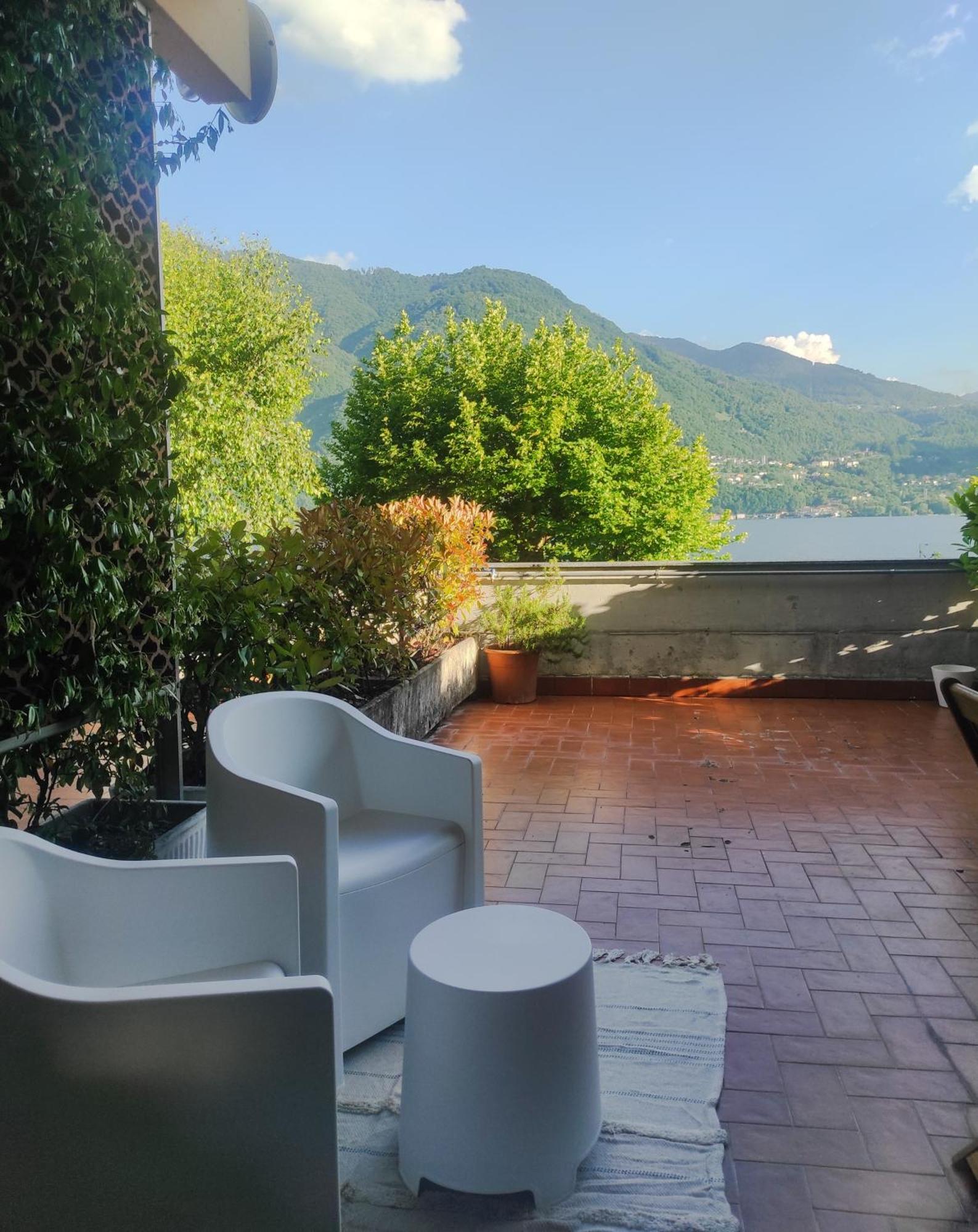 Lfsuite Luganolake Terrazza Spiaggia Privata Parking Wi-Fi Netflix 波尔莱扎 外观 照片