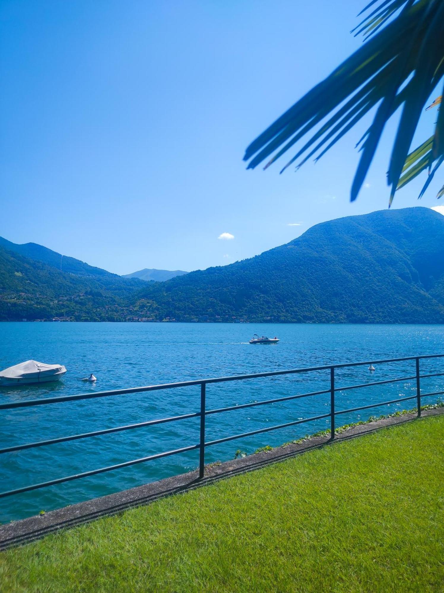 Lfsuite Luganolake Terrazza Spiaggia Privata Parking Wi-Fi Netflix 波尔莱扎 外观 照片